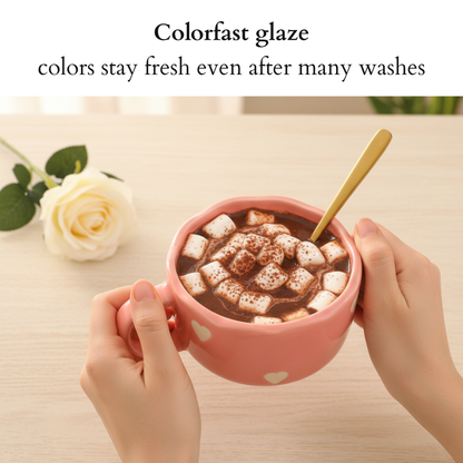 Pink Hot Chocolate Mug