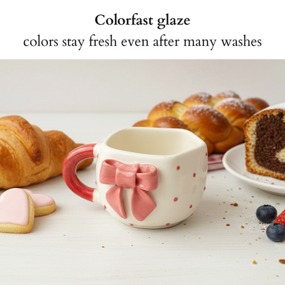 Pink Ribbon Mug | Diamond Top