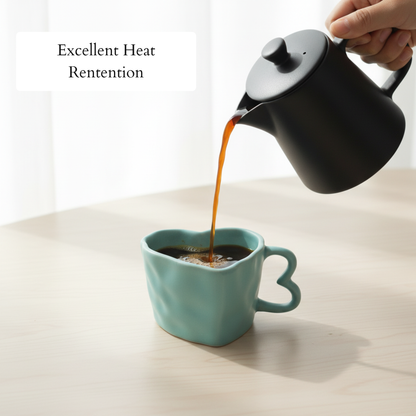 Heart Shape  | Blue Coffee Mug