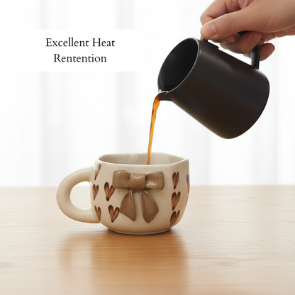 Brown Bow | Coffee Mug