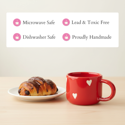 Classic Red Hearts | Coffee Mug