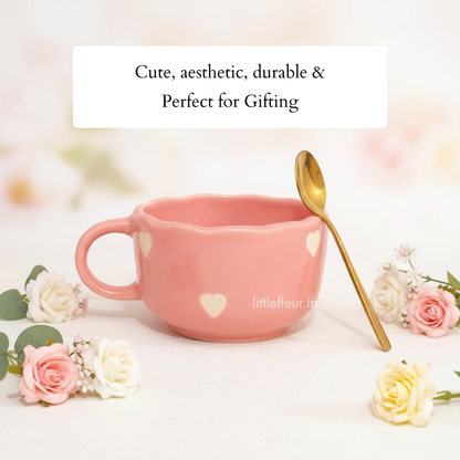 Pink Hot Chocolate Mug