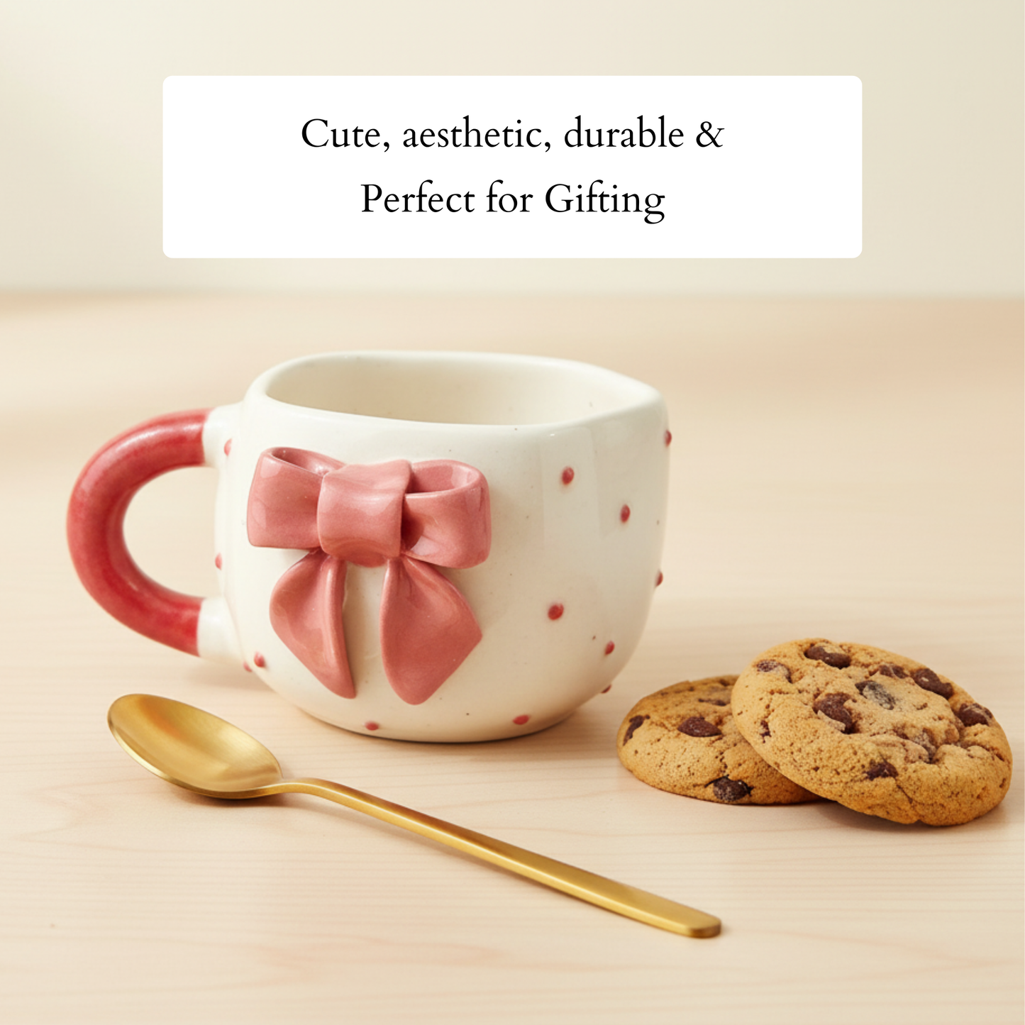 Pink Ribbon Mug | Diamond Top