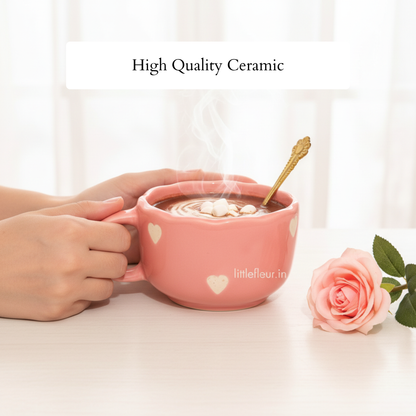 Pink Hot Chocolate Mug