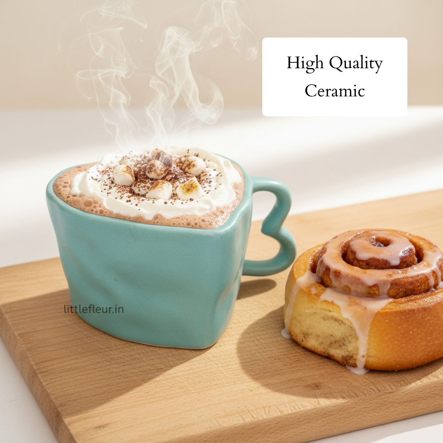 Heart Shape  | Blue Coffee Mug