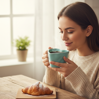 Heart Shape  | Blue Coffee Mug