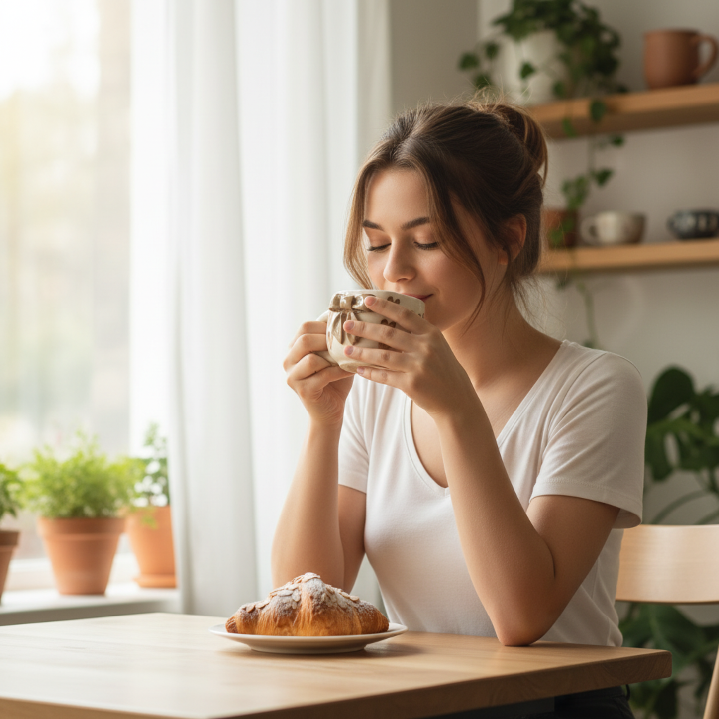 Brown Bow | Coffee Mug