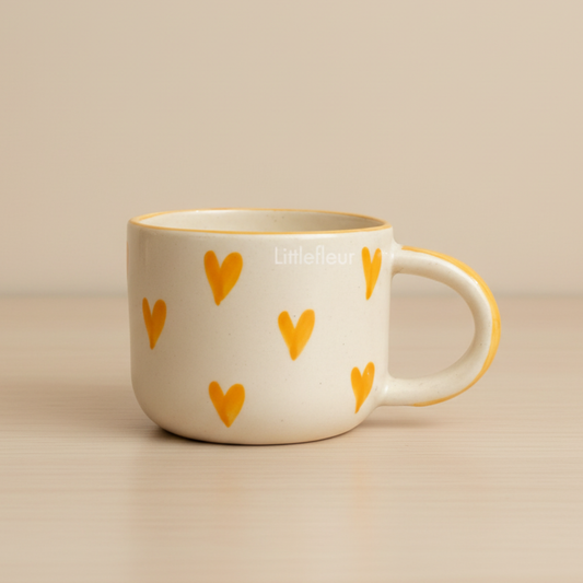 Yellow Hearts | Coffee Mug