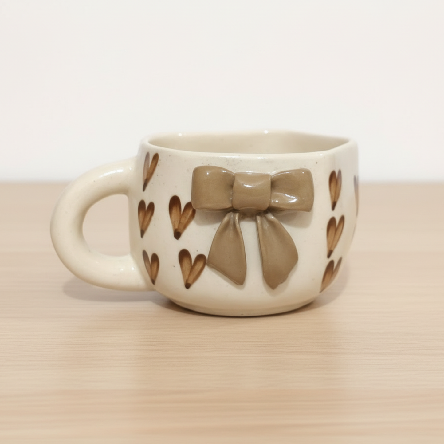 Brown Bow | Coffee Mug