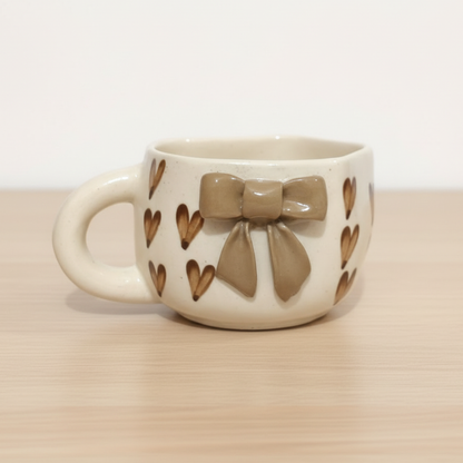 Brown Bow | Coffee Mug