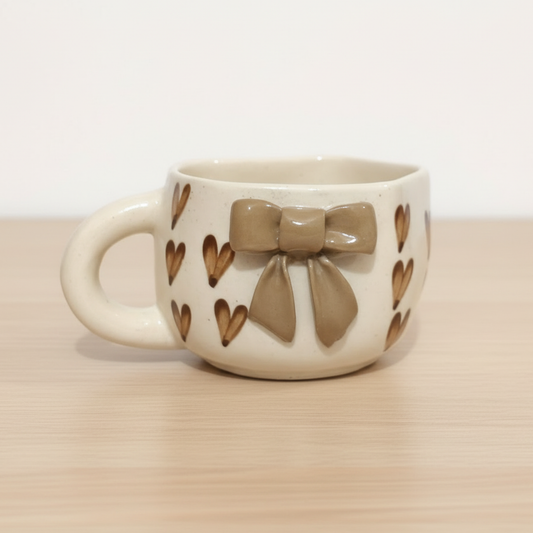 Brown Bow | Coffee Mug