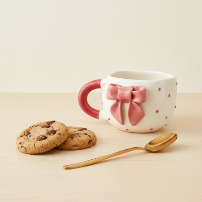 Pink Ribbon Mug | Diamond Top