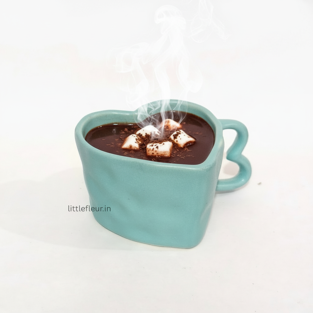 Heart Shape  | Blue Coffee Mug