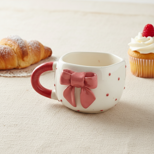 Pink Ribbon Mug | Diamond Top