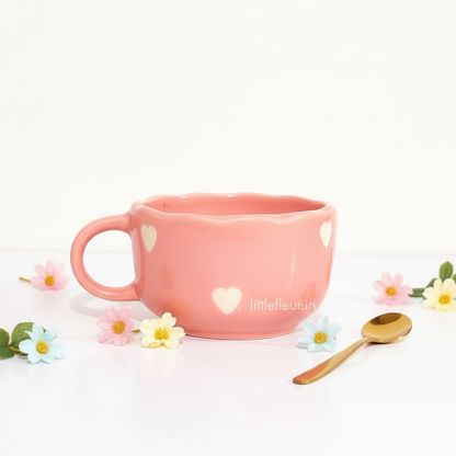 Pink Hot Chocolate Mug